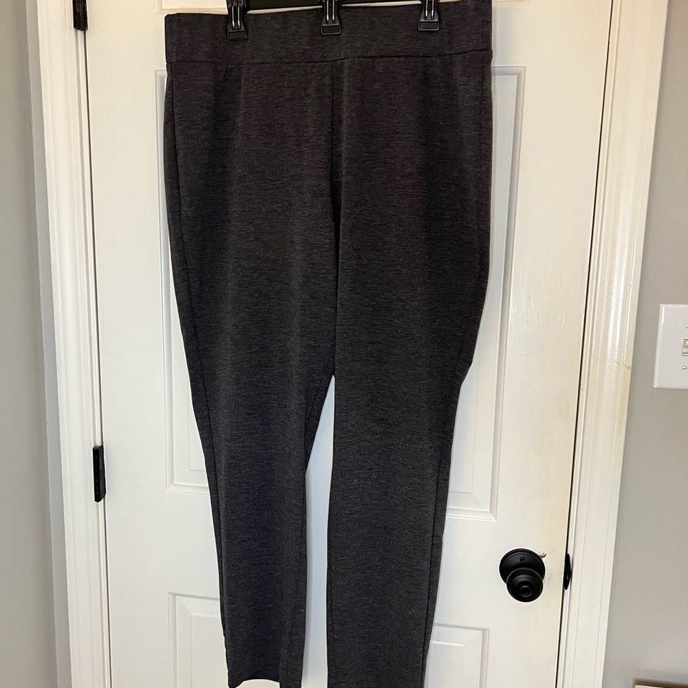 Ruby Rd Gray Pull On Pants Size 1x - image 2